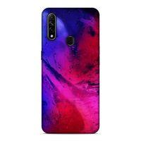 Oppo A31 Kılıf Fusya Geceler Arka Kapak Silikon Koruma Full Koruyucu