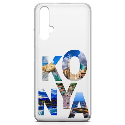 Huawei Nova 5t Kılıf Konya Gezi Arka Kapak Koruma Desenli Full Koruyucu