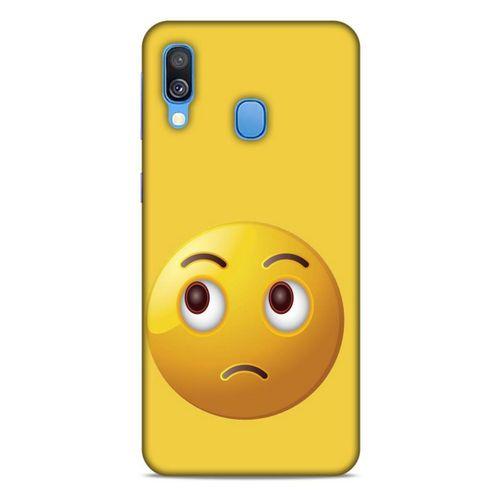 Emojix (40) Samsung Galaxy A40 Kılıf Silikon Kapak Desenli