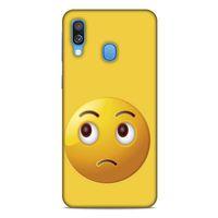 Emojix (40) Samsung Galaxy A40 Kılıf Silikon Kapak Desenli
