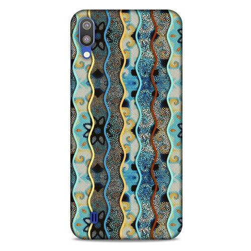 Samsung Galaxy M10 Kılıf Baskılı Özel Seri Taşlı (30) Silicone Case
