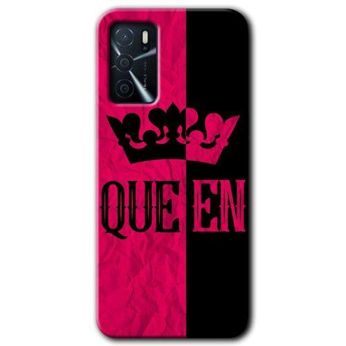 OPPO Oppo A16 Kılıf HD Desen Baskılı Arka Kapak - Queen