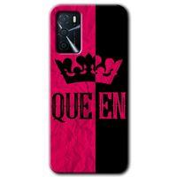 OPPO Oppo A16 Kılıf HD Desen Baskılı Arka Kapak - Queen