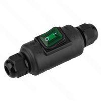 PowerMaster PM-26935 Su Geçirmez Siyah Kablo Switch 4 Pin