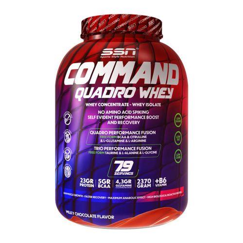 SSN BCAA Palatinose + SSN Command Quadro Whey Protein 2370 gr