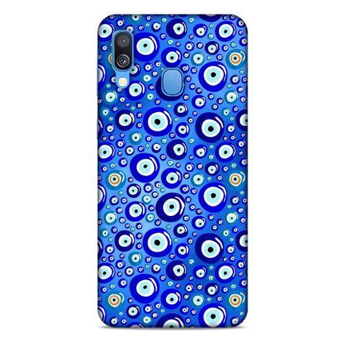 Nazarium (37) Desenli Silikon Kapak Samsung Galaxy A40 Kılıf