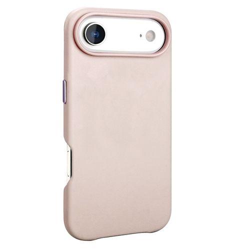 Apple iPhone 17 Air Kılıf M-safe Şarj Özellikli PU Deri Görünümlü Zore Kupra Kapak