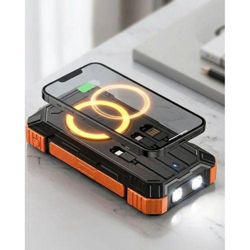 20000 Mah Powerbank Güneş Enerjili Kablosuz Şarj Hızlı Şarj Taşınabilir Batarya (kopya)