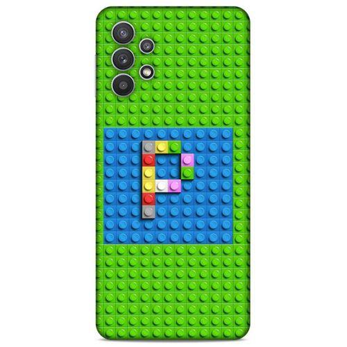 Lopard Samsung Galaxy A32 Uyumlu Kılıf BloX (28) Arka Kapak P Harfi