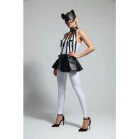 Siyah Etek Suni Deri Etek Peplum Kemer Detaylı Etek - Brf1313