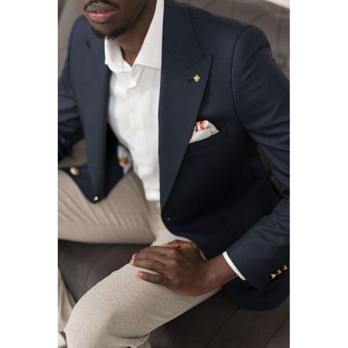 Slimfit İtalyan Yaka Astarlı Torba Cepli Blazer Ceket