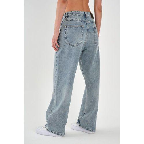 Kadın Açık Mavi Baggy Jean