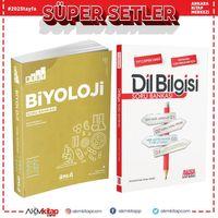 Ünlü Yayıncılık TYT AYT Biyoloji BEST ve AKM Dil Bilgisi Soru Bankası Seti 2 Kitap
