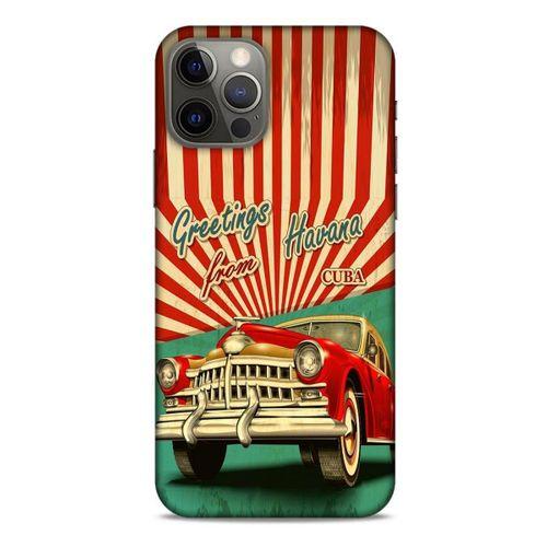 Retro (12) Desen Koruyucu Silikon Renkli Apple iPhone 12 Pro Kılıf