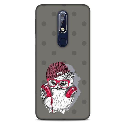 Animax Genç Baykuş Nokia 7.1 Kılıf Desenli Silikon