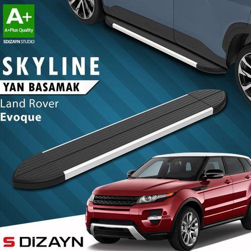 S-Dizayn Land Rover Range Rover Evoque Skyline Aluminyum Yan Basamak 173 Cm 2012-2017 A+ Kalite
