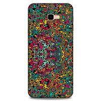 Lopard Samsung Galaxy J4 Plus Uyumlu Kılıf Soyut Sanat (30) Desenli Silicone Case