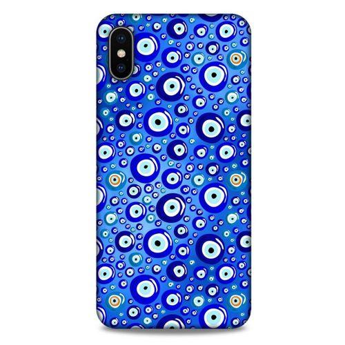 Nazarium (37) Desenli Silikon Kapak Apple iPhone XS Max Kılıf