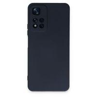 Newface Xiaomi Redmi Note 11 Pro Plus 5G Kılıf Nano içi Kadife  Silikon - Lacivert