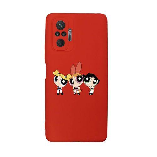 Xiaomi Redmi Note 10 Pro Max Uyumlu Powerpuff Girls Desenli Premium Silikonlu Lansman Telefon Kılıfı