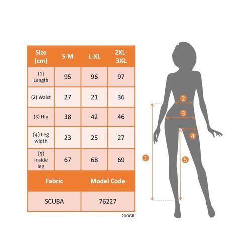 Kadın Yüksek Bel Yandan Leopar Desen Detaylı Dalgıç Tayt