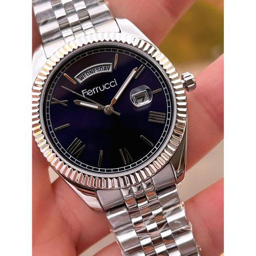 Ferrucci Nişan Ve Takım Elbiselere Özel Takvimli Kadran 2 Yıl Garantili Spor Erkek Kol Saati J3623.1
