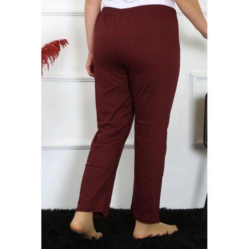 Kadın Pamuklu Büyük Beden Alt Pijama