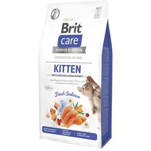 Brit Care Yavru Kediler İçin, Tahılsız, Hipoalerjenik, Taze Somonlu Kuru Mama 7 kg