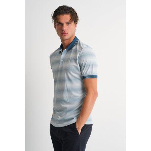 Desenli Erkek Polo Yaka T-shirt