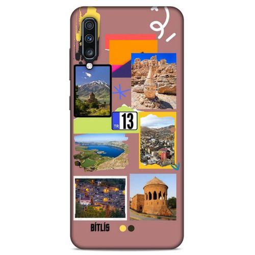 Lopard Samsung Galaxy A70 Uyumlu Kılıf Şehirli ※ (13) Bitlis Silikon Kap