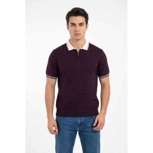 Erkek Spor Polo Yaka Triko Tişört BGL-ST05372