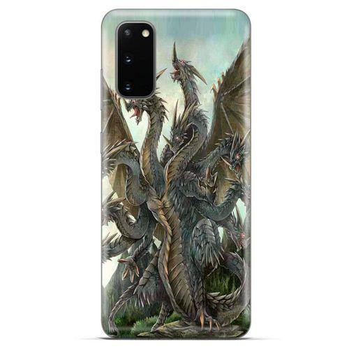Xiaomi Poco M3 Kılıf Dragons (35) Fit Design Kılıf 9 Başlı Ejderha
