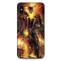Apple iPhone XS Max Uyumlu Kılıf Motorsiklet (15) Antişok Kılıf Kurukafa