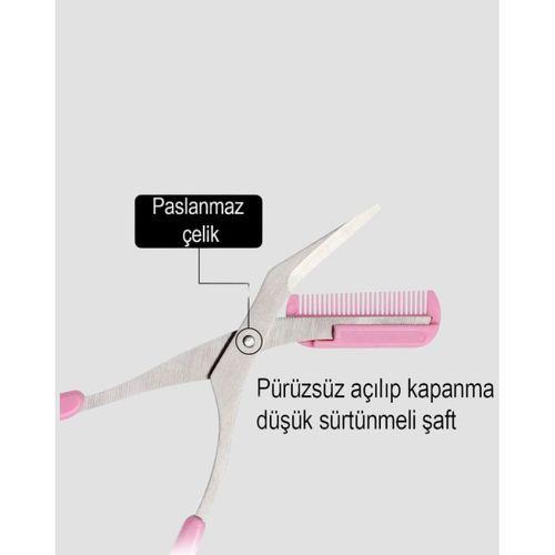 Kaş Şekillendirme Makası Taraklı – Hassas Ve Güvenli Kesim