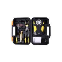 12v Taşınabilir Hava Pompası Kompresör Araç Lastik Şişirme Ve Tamir Seti Siyah