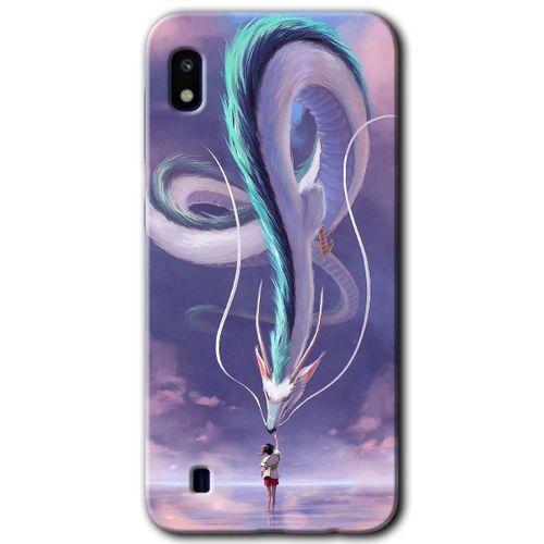 Galaxy A10 Kılıf HD Desen Baskılı Arka Kapak - Dragon Snake + Kırılmaz Cam