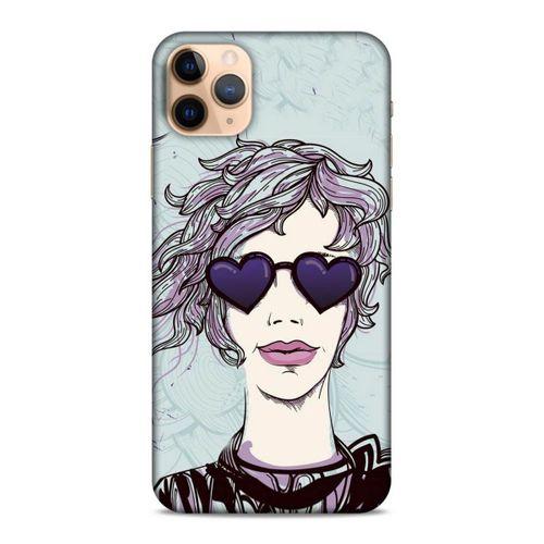 Lopard Apple Iphone 11 Pro Uyumlu Kılıf Sürreal Yüzler ♀ (25) Antişok Kapak Baskılı