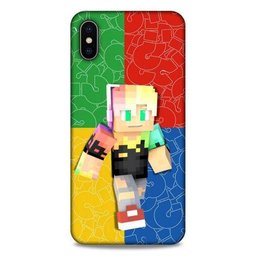 Lopard Apple iPhone XS Max Uyumlu Kılıf PiXel (49) Ultra Silikon Kılıf DJ MC