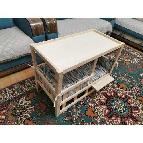 Ahşap kedi yatağı