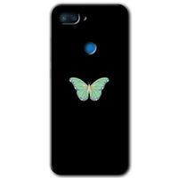Xiaomi Mi 8 Lite Kılıf HD Desen Baskılı Arka Kapak - Butterfly Tree