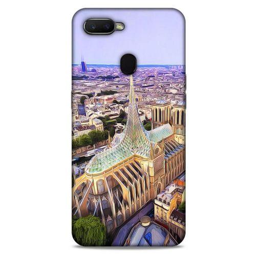 Oppo Ax7 Kılıf Dünya Mimarisi (8) Baskılı Kılıf Notre Dome