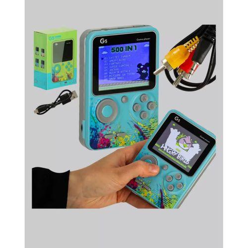 G5 Retro Oyun Konsolu 500 Klasik Oyunlu 3 İnç Hd Ekran Ve Tv Bağlantılı
