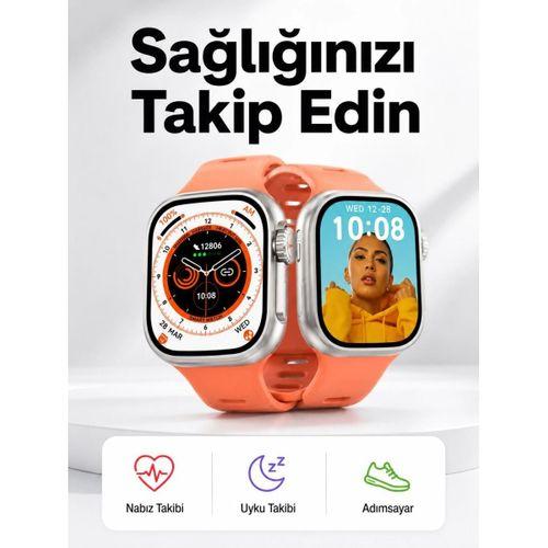 Akıllı Saat Nabız Ölçebilen Yeni Nesil Gps Ve Adımsayar Özelliği (kopya)