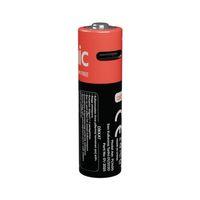 ASONIC PL1400, AA, Şarjlı Pil, 1.5Volt, 1400mAh/2600mwh, Type-C ile Kolay Şarj,  2 li Paket (USB To Type-C Kablo Hediye)
