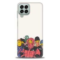 Samsung Galaxy M33 Kılıf HD Baskılı Kılıf - Adamlar + Tam Ekran Koruyucu