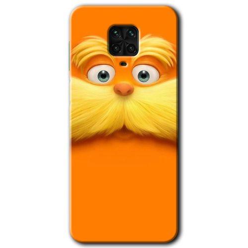 Xiaomi Redmi Note 9s Kılıf Baskılı Arka Kapak - Garfield +Tam Ekran Koruyucu