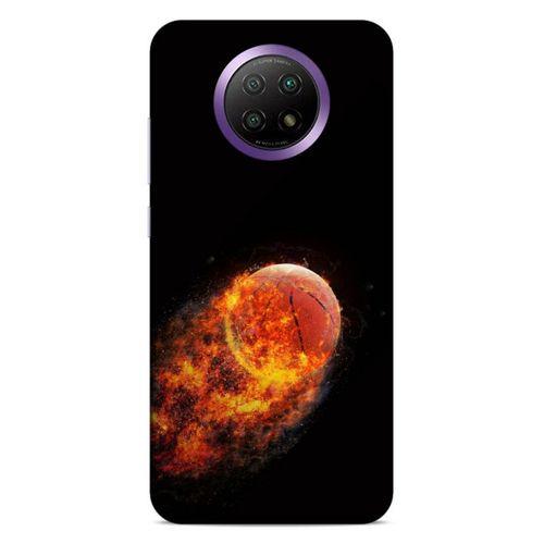 Lopard Xiaomi Redmi Note 9 5g Uyumlu Kılıf FireX (32) Soft Silikon Kılıf Basketbol Topu