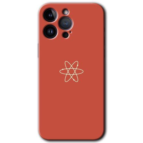 Potkal Hediye Fabrikası iPhone 14 Pro Max HD Baskılı Kılıf + 9D Tam Ekran Koruyucu - Atom