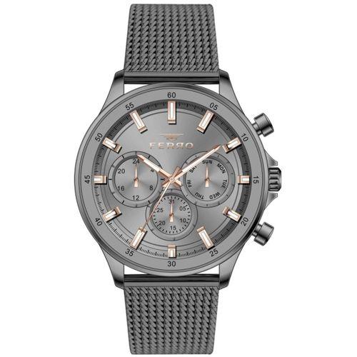 Ferro 45 mm Füme Hasır Kordon Erkek Kol Saati FM31298C-V FM31298C-V