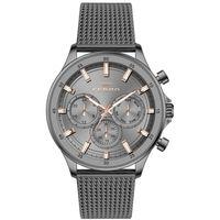 Ferro 45 mm Füme Hasır Kordon Erkek Kol Saati FM31298C-V FM31298C-V